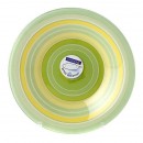 Тарелка суповая РАДУГА 21.5см зеленая Luminarc