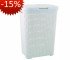 Curver Корзина для белья 60л кремовая RATTAN STYLE 