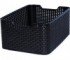 Curver Корзина M темно-коричневый RATTAN STYLE BOX 