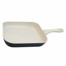 Attribute Сковорода-гриль 26х26см с керамическим покрытием Avorio